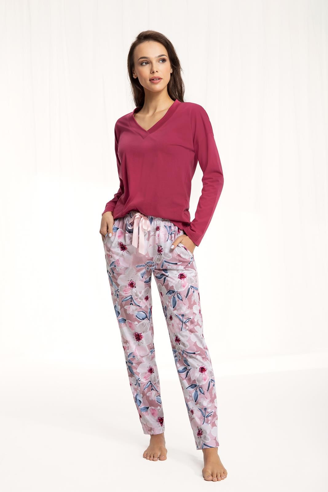 PIŻAMA DAMSKA 614 DR R.4XL 2 PIŻAMA DAMSKA 614 DR R.4XL - obrazek 2