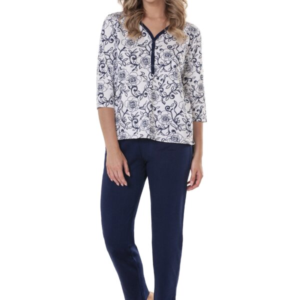 Piżama damska model 017 3/4 R