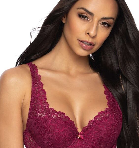 Biustonosz Carmela M-053/22 Burgund