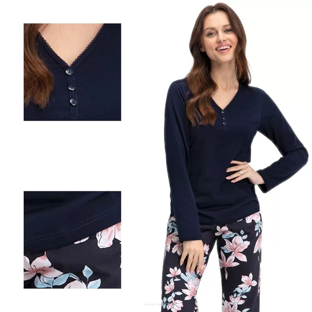 Piżama Damska 661 DR R.3XL 2 Piżama Damska 661 DR R.3XL - obrazek 2