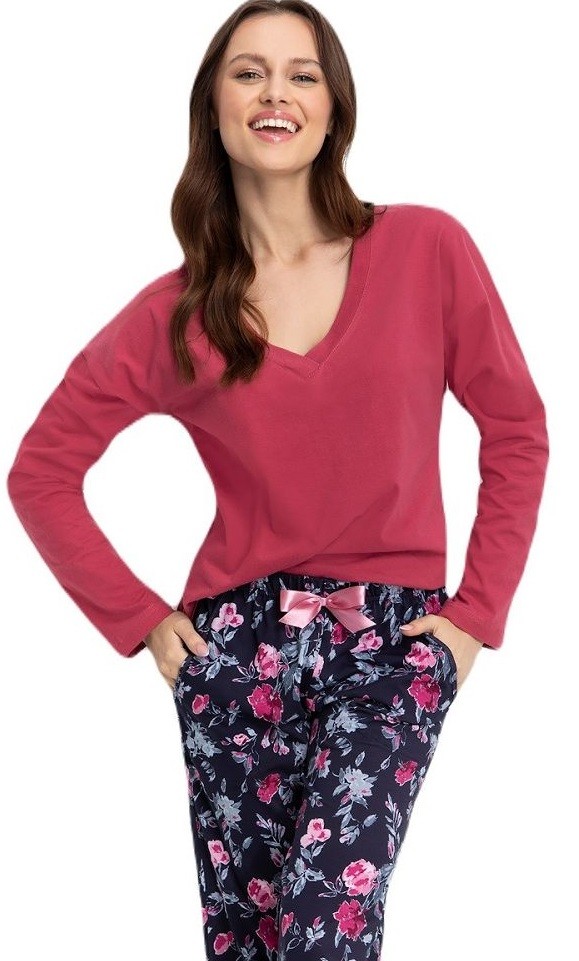 Piżama Damska 614 DR R.3XL 4 Piżama Damska 614 DR R.3XL - obrazek 4