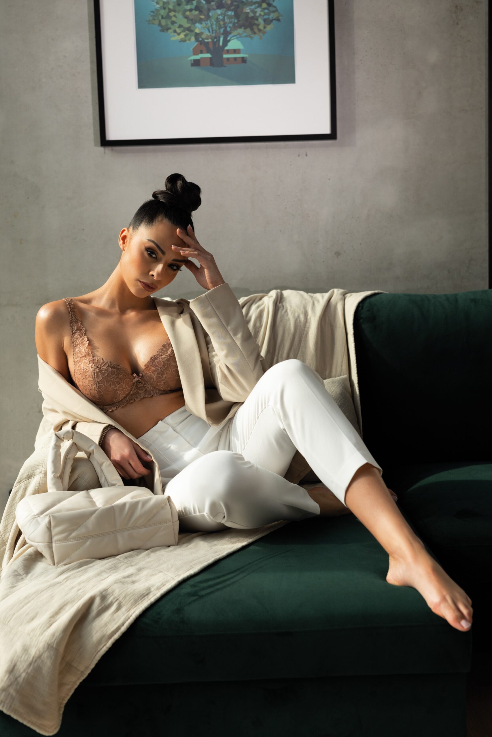 Biustonosz Carmela M-053/22 Capuccino 4 Biustonosz Carmela M-053/22 Capuccino - obrazek 4