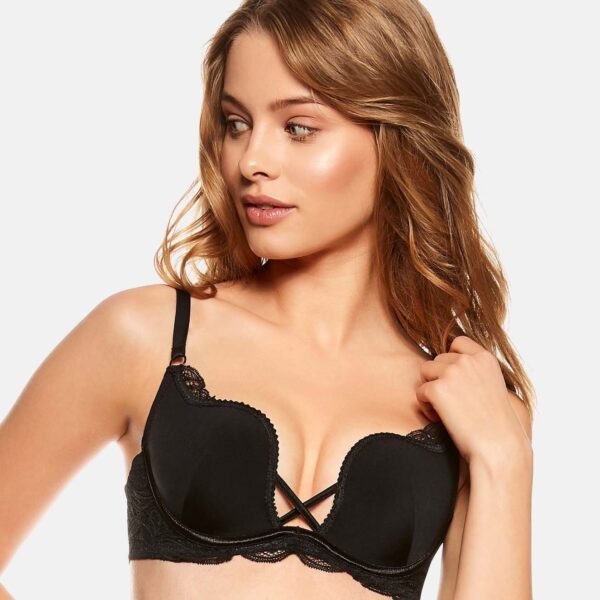 BIUSTONOSZ DELIS PUSH-UP 36121 CZARNY